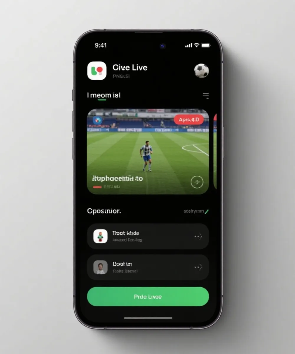 五大联赛APP界面预览